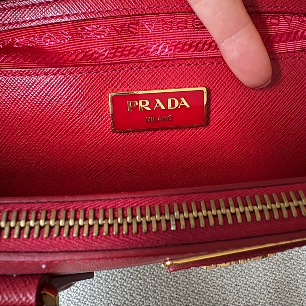 ❤️SOLD❤️❤️Prada Galleria large Saffiano double zip leather bag - Picture 11 of 16